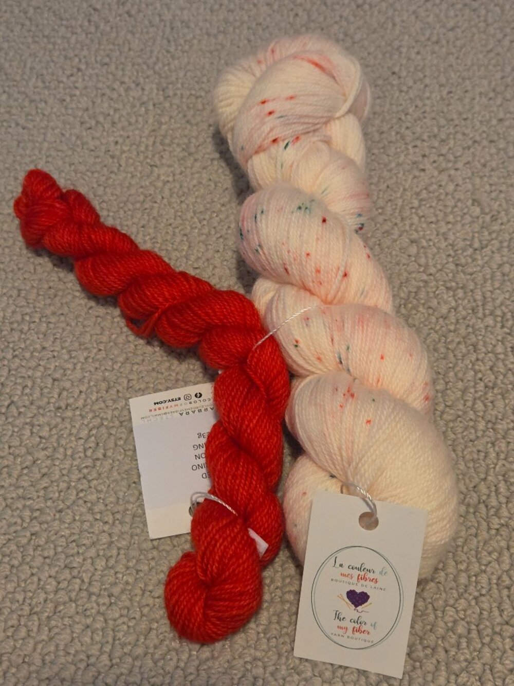 Hand Dyed Sock Yarn - Color of My Fibre